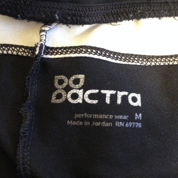 Women’s Dactra Black Bike Pants Activewear Size M - Picture 6 of 10